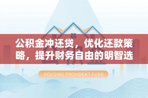 谢家集公积金冲还贷，优化还款策略，提升财务自由的明智选择